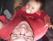 dat wordt vast weer zo'n wauze foto, pap